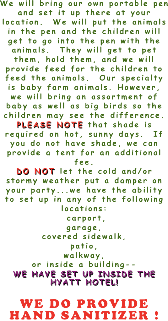 petting zoo meaning in hindi
